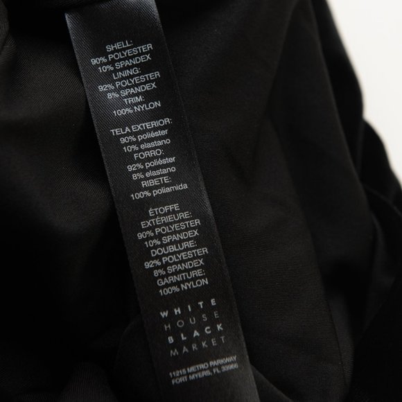 White House Black Market Velvet Shell Top Lace Inset Sleeveless Shirt Size Small - Picture 6 of 7